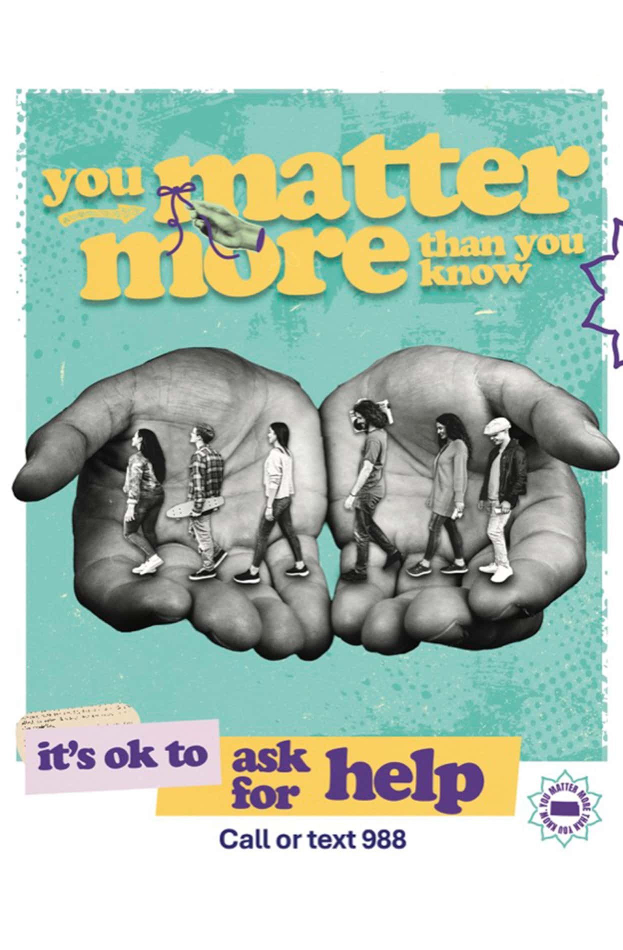 You Matter More Than You Know Self Print Poster
