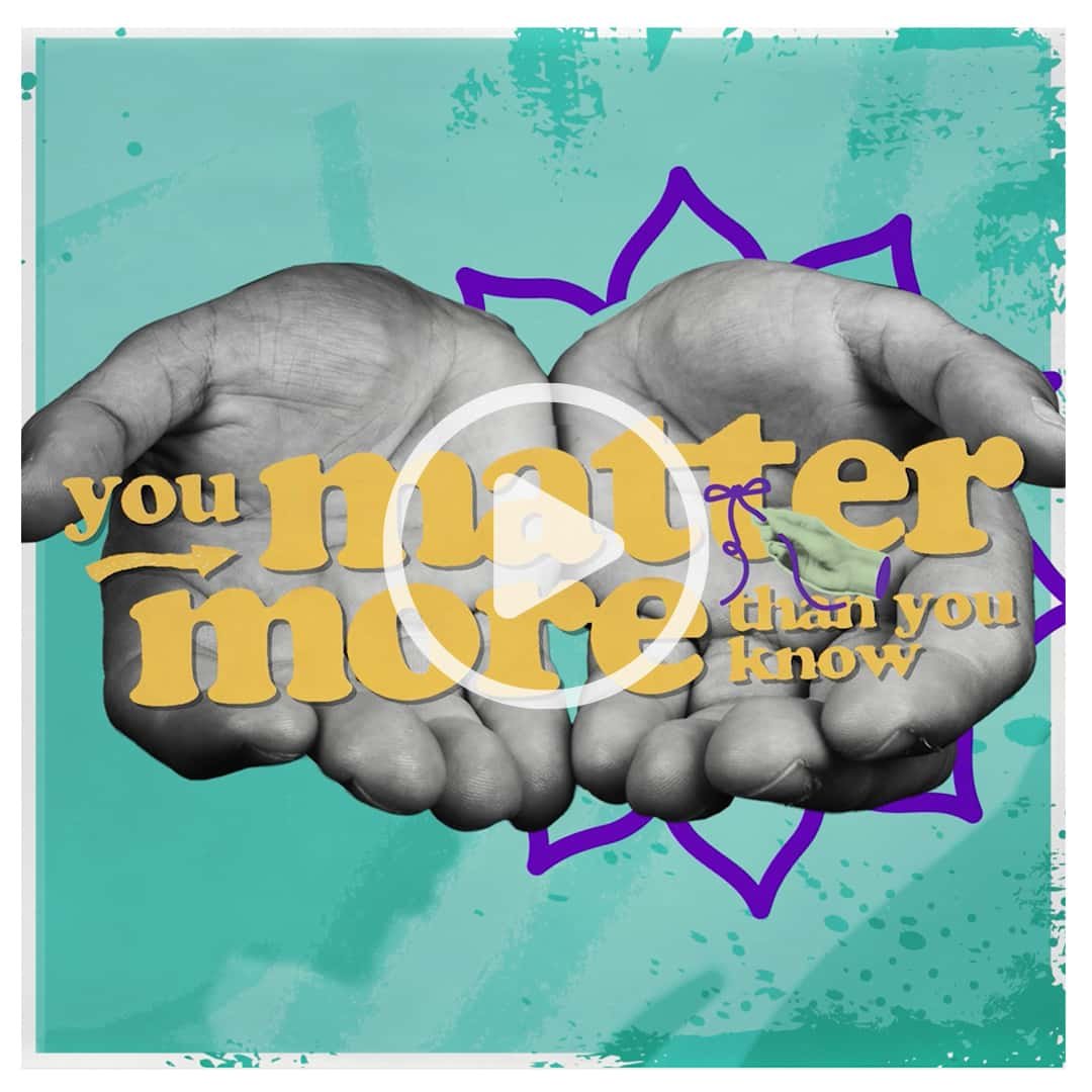 You Matter more than you Know social thumb. Open Hands